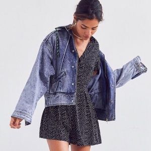 Urban Outfitters romper polka dot